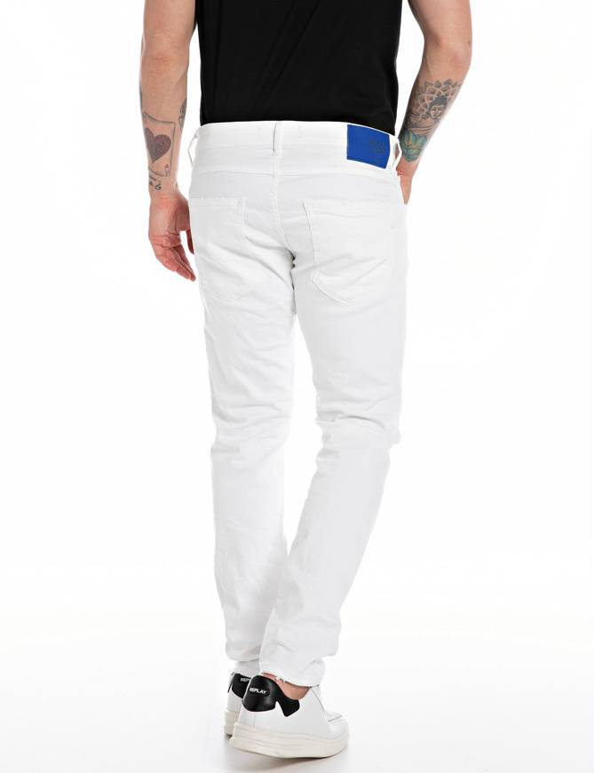 Please Jeans REPLAY JEASN WILLBI - M10 761 - WHITE Convenienza