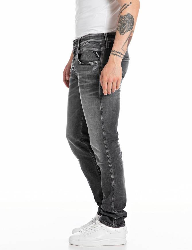 Please Jeans REPLAY JEANS ANBASS - M91 672 - GREY DENIM In Vendita