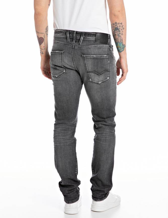 Please Jeans REPLAY JEANS ANBASS - M91 672 - GREY DENIM In Vendita