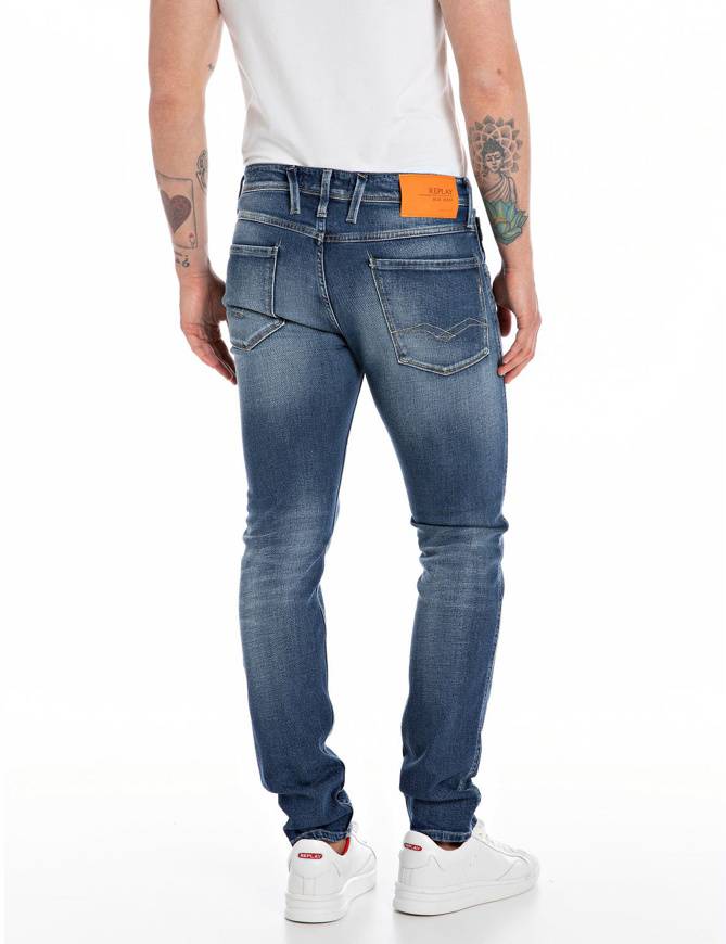 Please Jeans REPLAY JEANS ANBASS - M91 618 - BLUE DENIM Offerte
