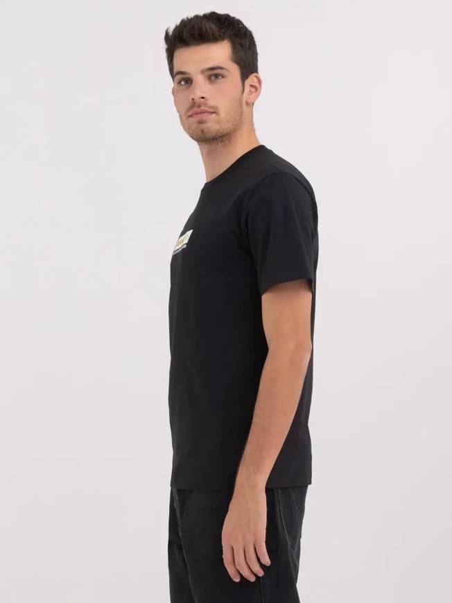 Please Jeans REPLAY T-SHIRT - M67 660 - BLACK Vendita Economica