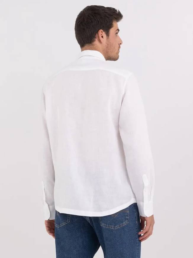 Please Jeans REPLAY CAMICIA - WHITE Saldi Di Fabbrica