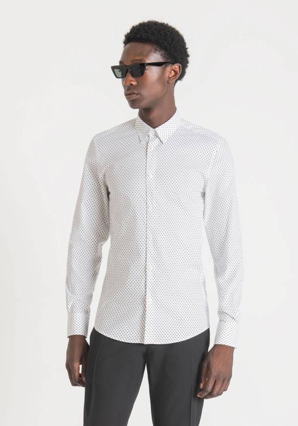 Please Jeans ANTONY MORATO CAMICIA NAPOLI - WHITE I Più Venduti