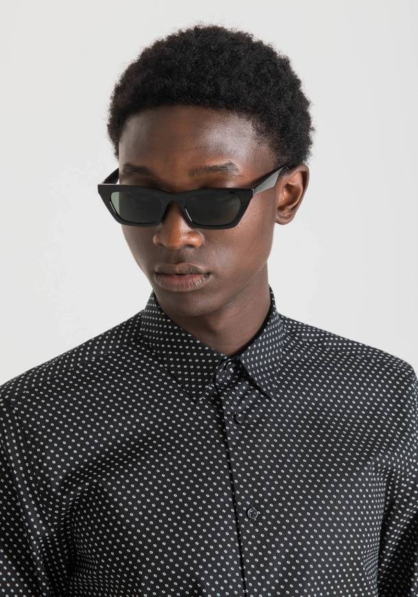 Please Jeans ANTONY MORATO CAMICIA NAPOLI - BLACK Vendite Flash