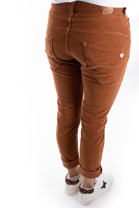 Please Jeans PLEASE PANTALONI CORD P78 - BRUCIATO 23 Negozi Online