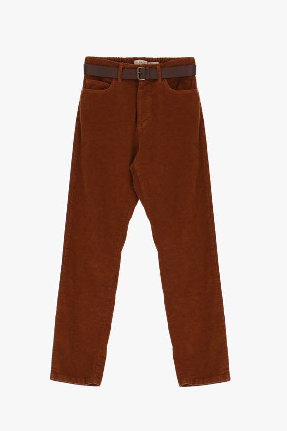 Please Jeans PLEASE CORD PANTS - P2T N3N - BRUCIATO 23 Consegna Veloce