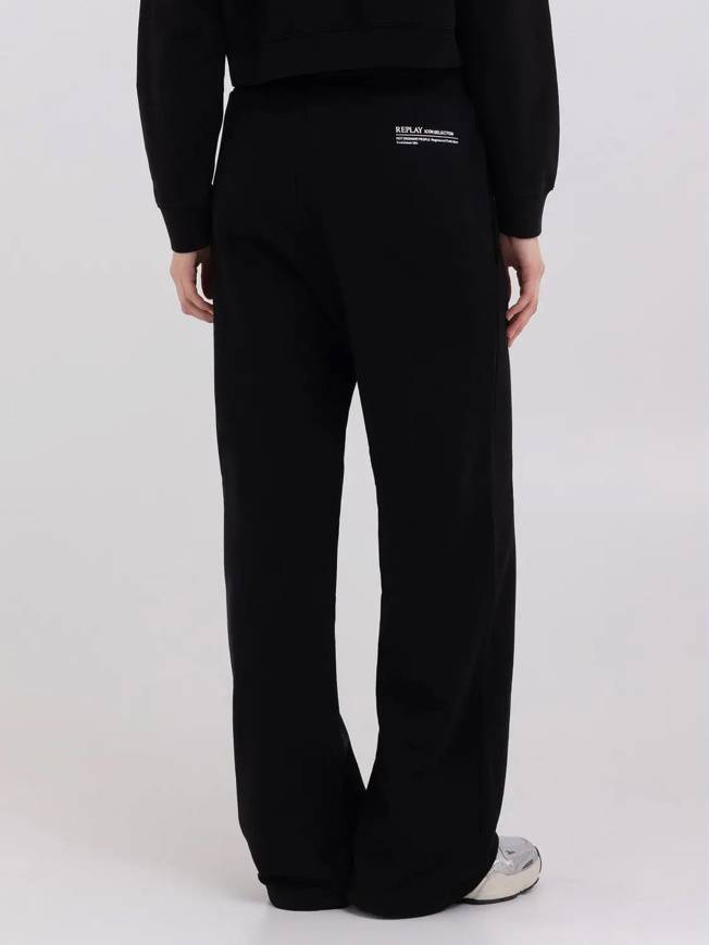 Please Jeans REPLAY PANTALONE - BLACK Sconto