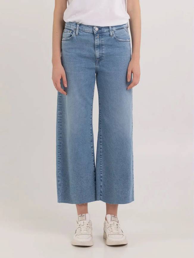Please Jeans REPLAY JEANS FAHRA - WA4 523 - BLU DENIM Online