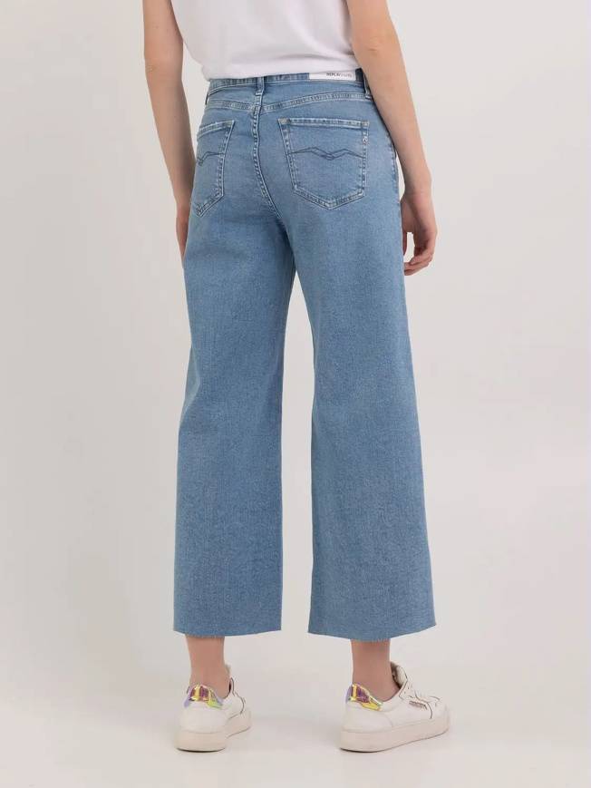 Please Jeans REPLAY JEANS FAHRA - WA4 523 - BLU DENIM Online