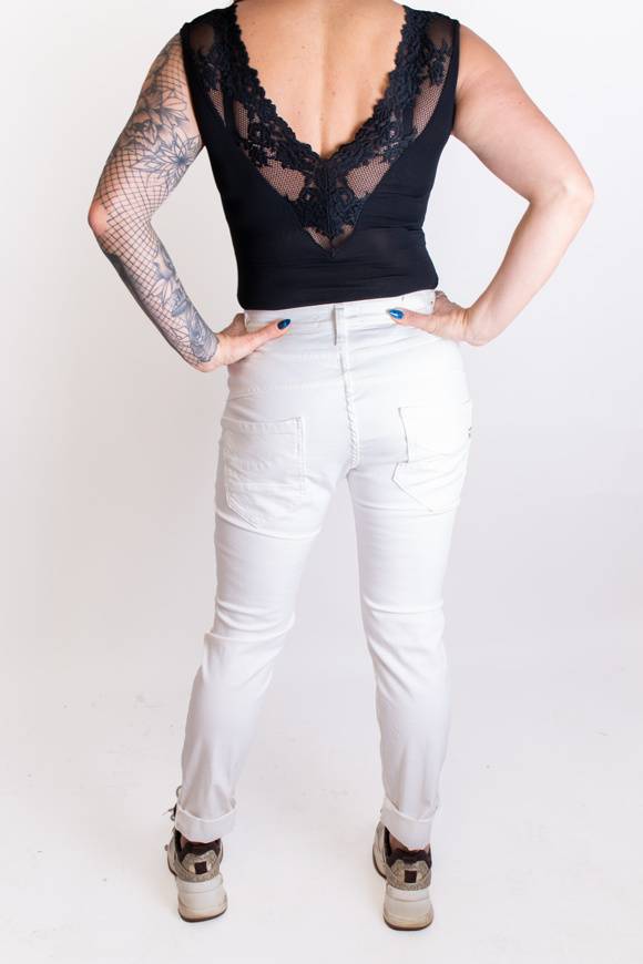 Please Jeans PLEASE - P78 C09 - BIANCO LANA Italia