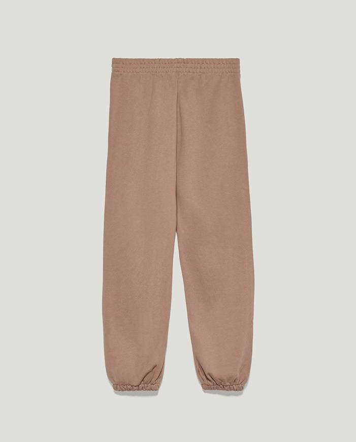 Please Jeans HINNOMINATE PANTALONE IN FELPA - HNW 907 - BROWN Spedizione Gratuita