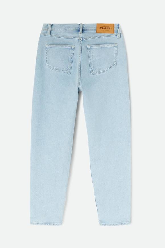 Please Jeans GAS MOM JEANS - 07LA - BLUE DENIM Pezzi Unici