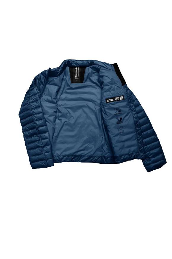 Please Jeans PIUMINO BOMBOOGIE - JW7 LC4 - BLU POSEIDON Qualità Garantita