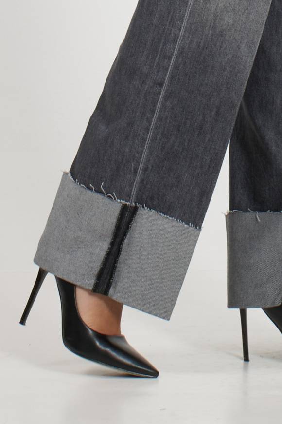 Please Jeans VICOLO JEANS ANNIE - DR5 073 - GREY Smaltimento dello stoccaggio