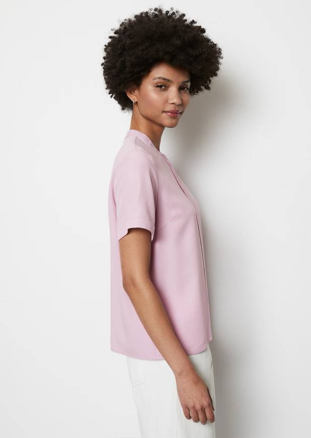Please Jeans MARCO POLO BLOUSE - CHILLED VIOLET Prezzo Ridotto