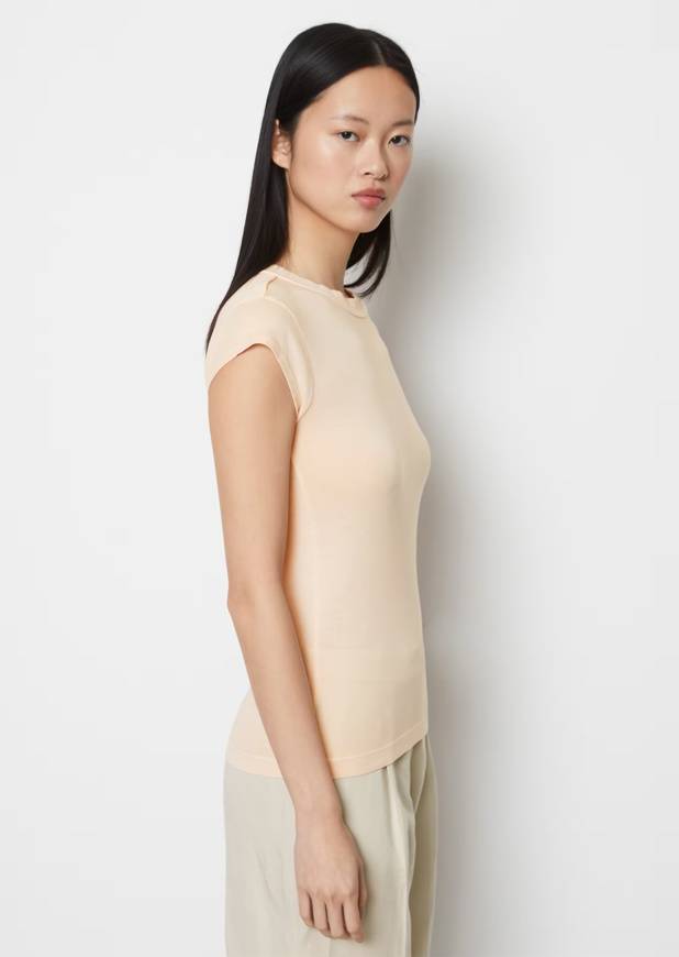 Please Jeans MARCO POLO T-SHIRT - 403 359 - DRY ROSE Novità