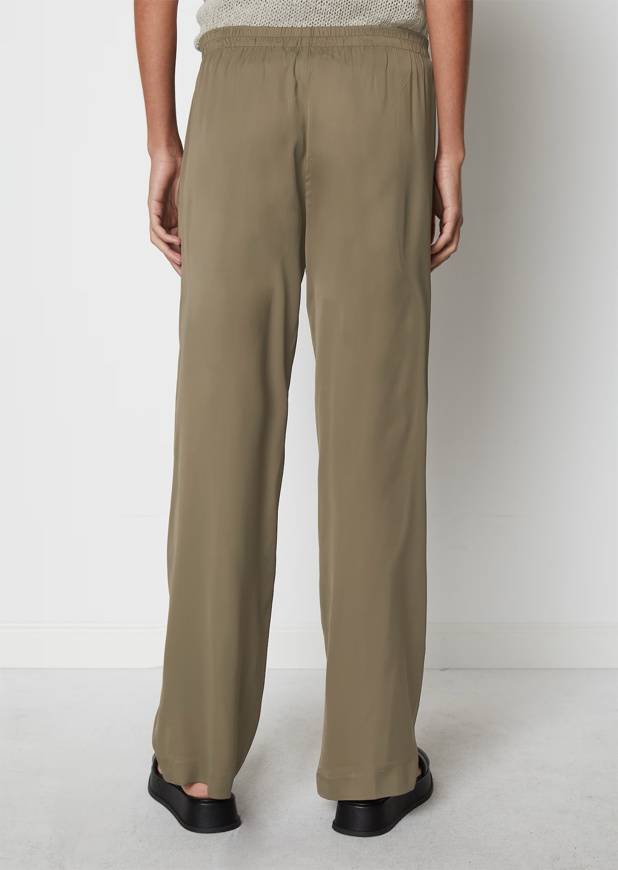 Please Jeans MARCO POLO PANTS FLUENT JOGGER - MILKY BROWN Presa
