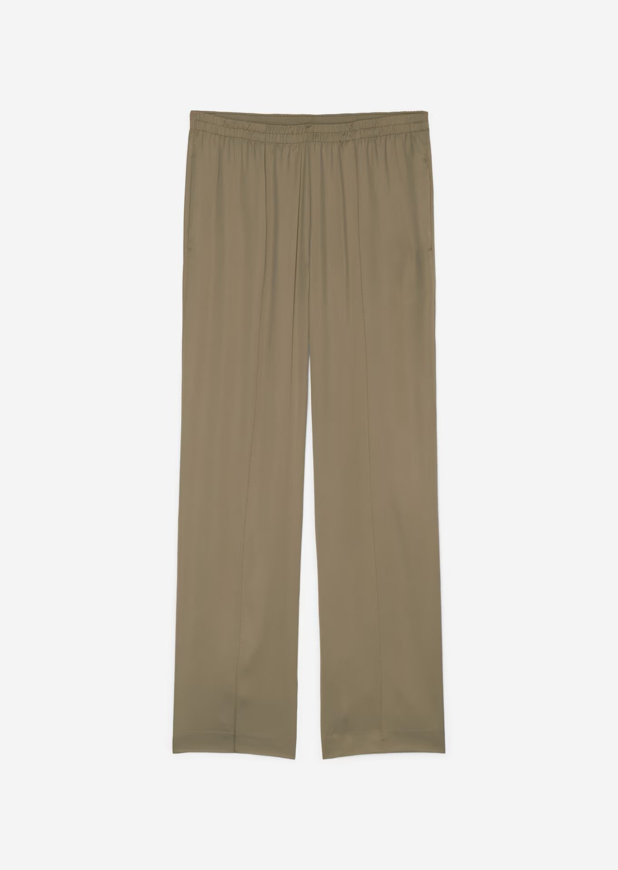Please Jeans MARCO POLO PANTS FLUENT JOGGER - MILKY BROWN Presa