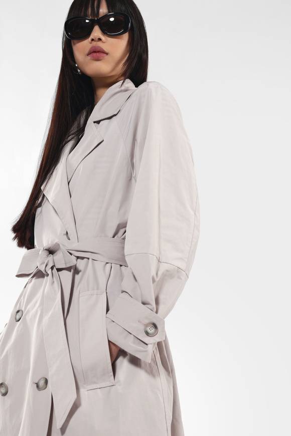 Please Jeans IMPERIAL COAT - CHALK Sconto