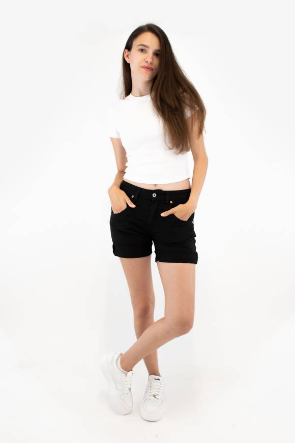 Please Jeans PLEASE SHORTS - D0G N3N - NERO Saldi