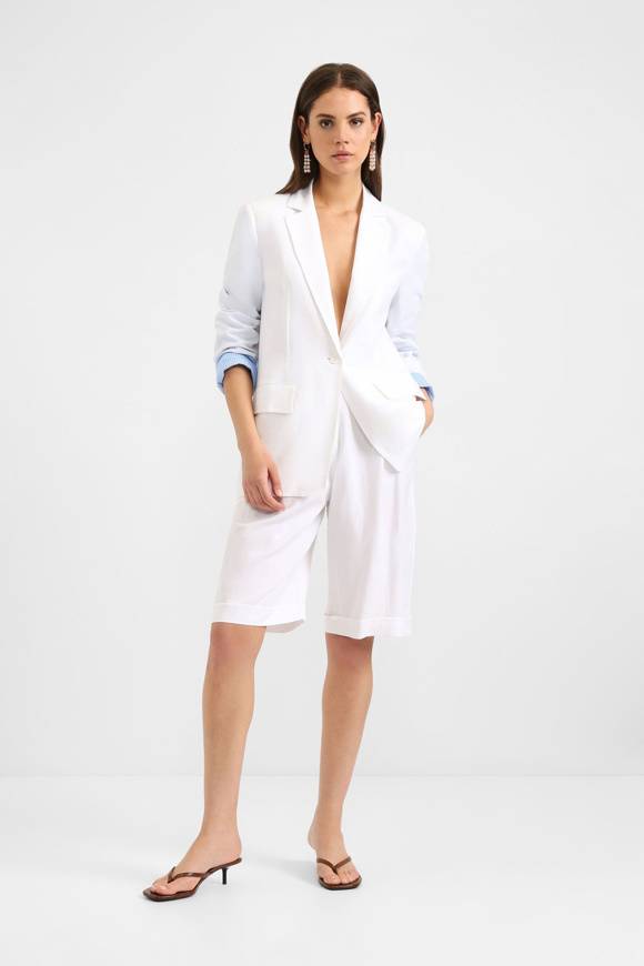 Please Jeans PLEASE BERMUDA SHORTS - D0H 000 - WHITE I Più Venduti