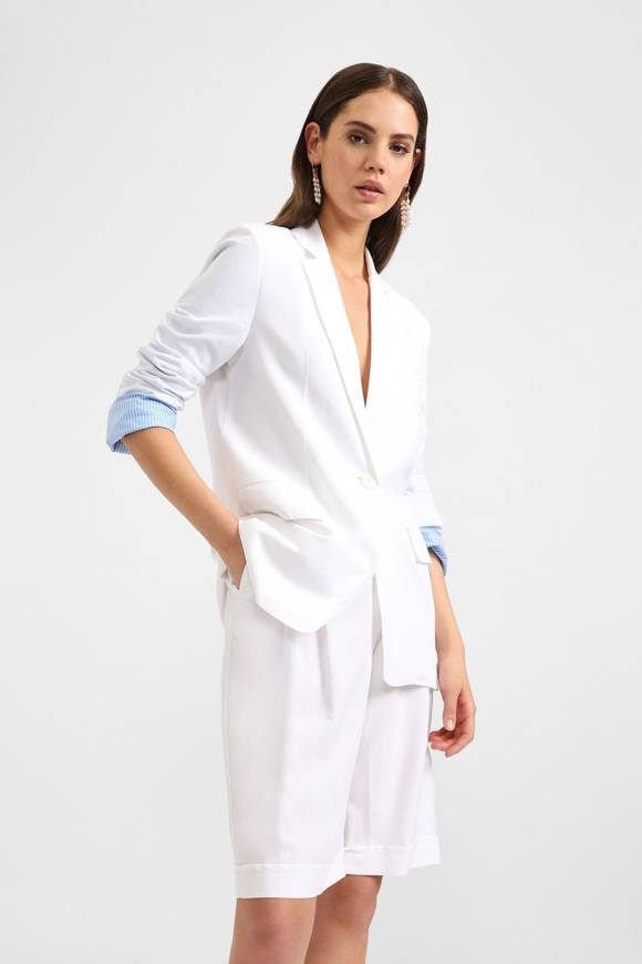 Please Jeans PLEASE BERMUDA SHORTS - D0H 000 - WHITE I Più Venduti