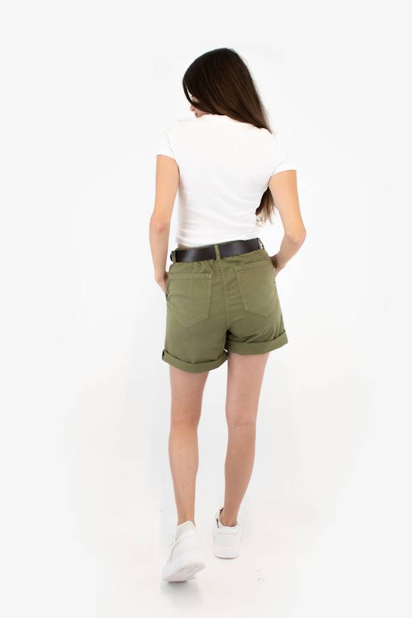 Please Jeans PLEASE BERMUDA SHORTS - D0J N3N - LIZARD Negozio