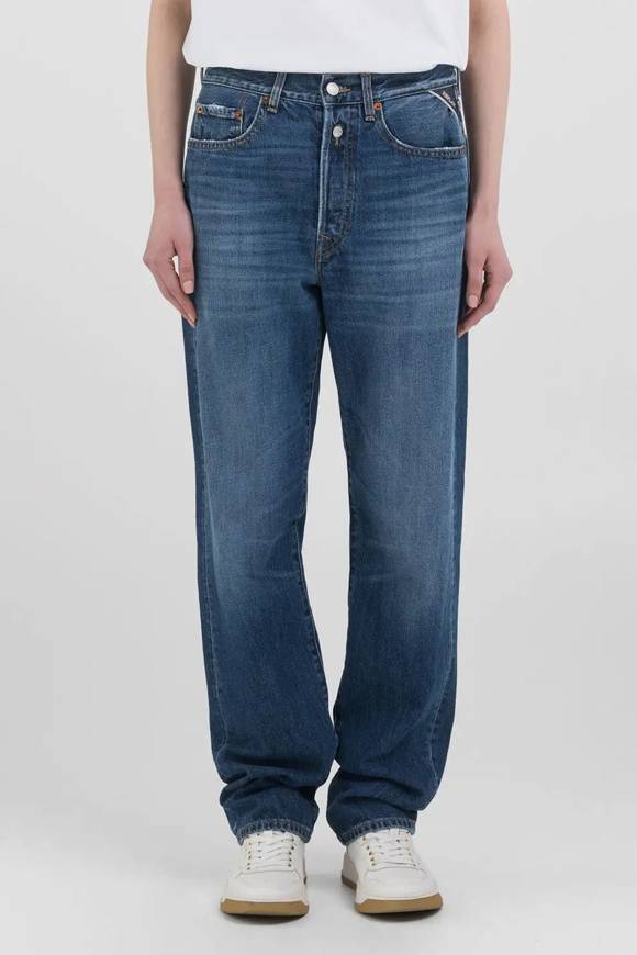 Please Jeans REPLAY JEANS DENIM - W9ZI - DARK BLUE Italia