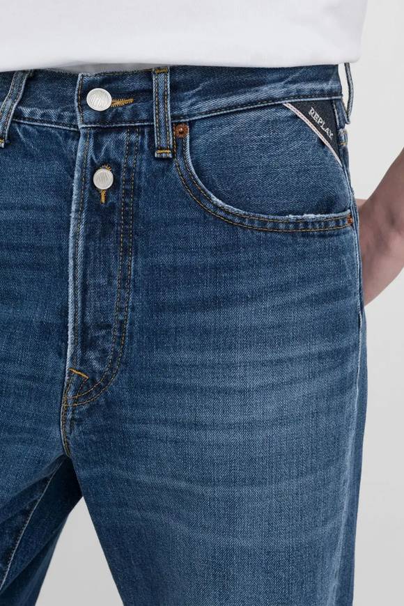Please Jeans REPLAY JEANS DENIM - W9ZI - DARK BLUE Italia