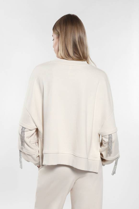 Please Jeans IMPERIAL SWEATSHIRT OVERSIZE - FG3 APL - ICE Pezzi Unici
