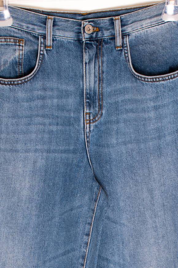 Please Jeans TENSIONE IN JEANS DENIM - PE2 S05 - BLU DENIM Affare Del Giorno