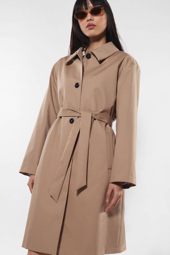 Please Jeans IMPERIAL TRENCHCOAT - KI4 HLJ - BEIGE Novità