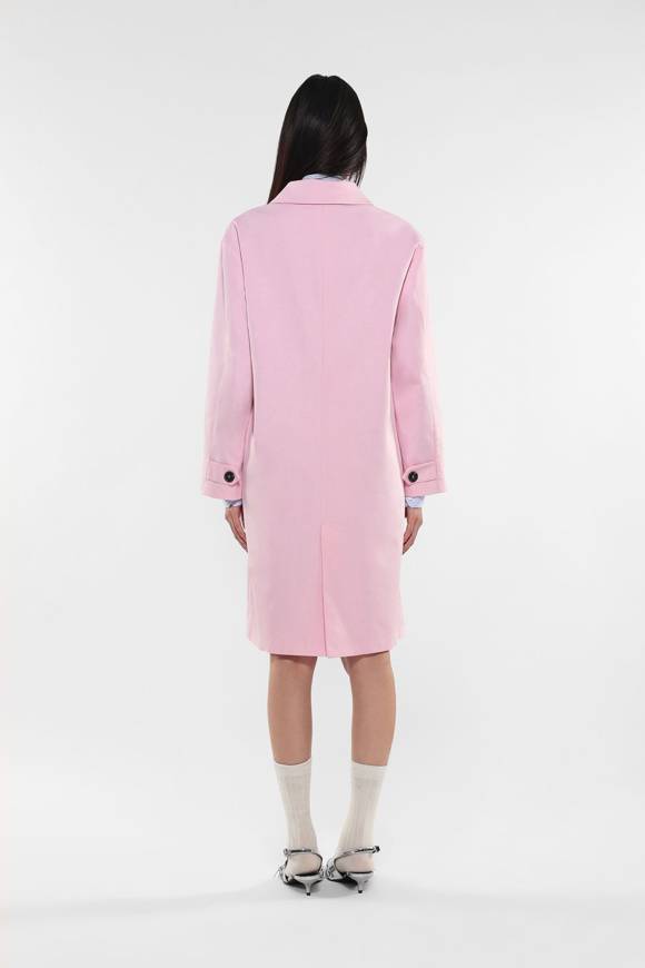 Please Jeans IMPERIAL TRENCHCOAT - KI4 HLJ - ROSA Presa