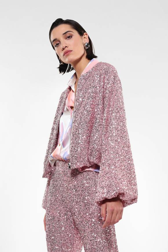 Please Jeans IMPERIAL JACKET - VHH HKH - ROSE Sconto