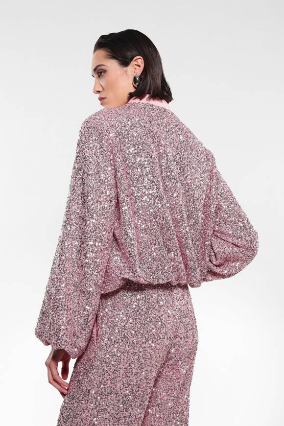 Please Jeans IMPERIAL JACKET - VHH HKH - ROSE Sconto