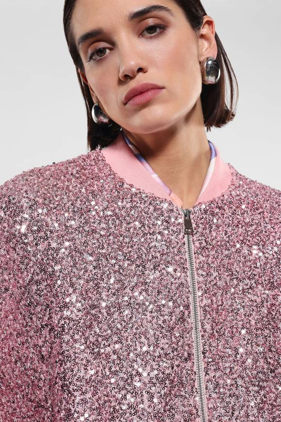 Please Jeans IMPERIAL JACKET - VHH HKH - ROSE Sconto