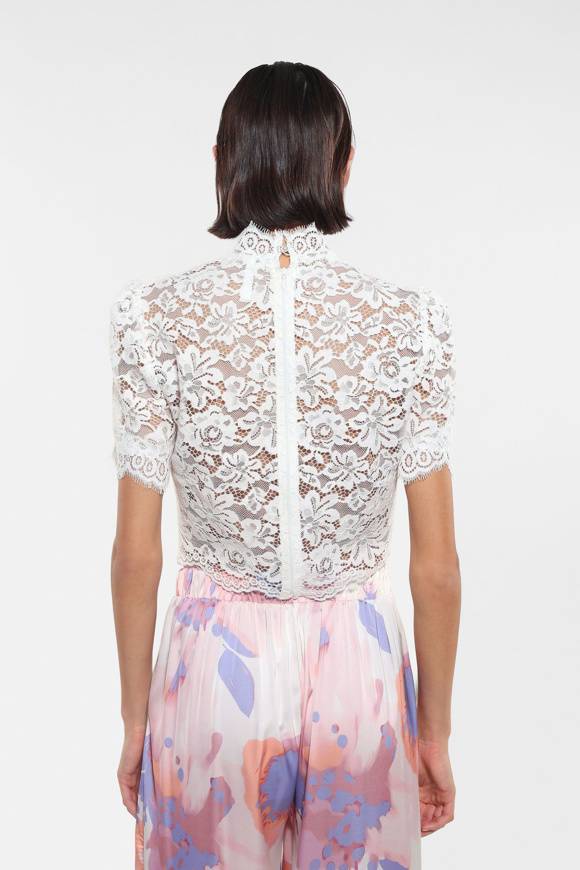 Please Jeans IMPERIAL CROPPED SHIRT - CMA HSC - LATTE Offerta
