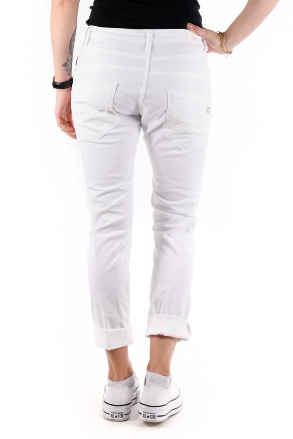 Please Jeans PLEASE - PANTALONI P78 N3N - BIANCO OTTICO Outlet