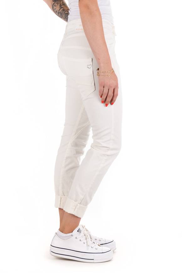 Please Jeans PLEASE - PANTALONI P78 N3N - UNBLEACHED Saldi