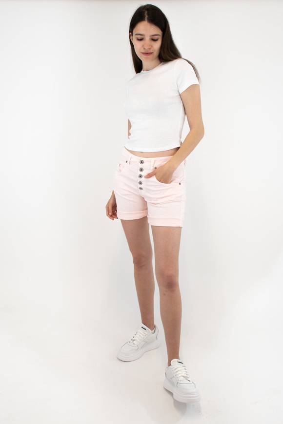 Please Jeans PLEASE SHORTS - P88 N3N - ARGILLA ROSA Vendite Flash