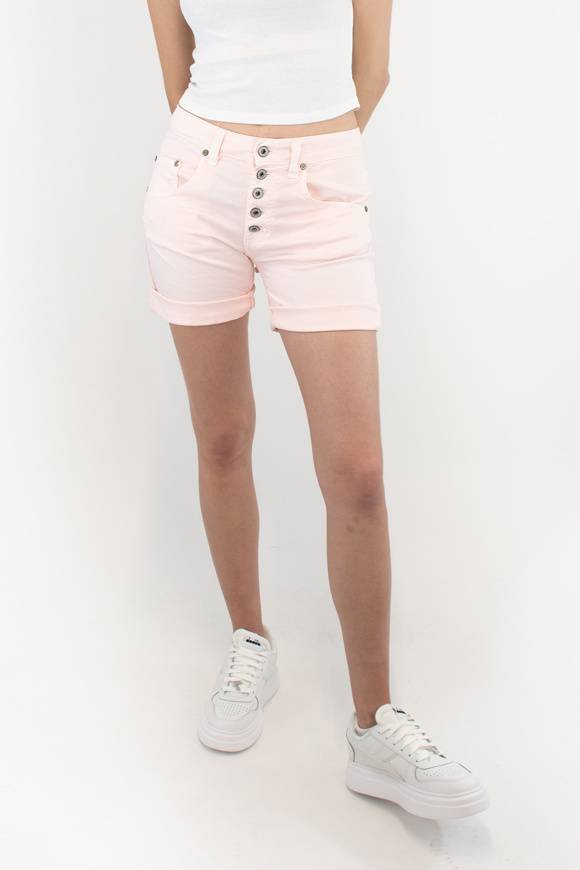 Please Jeans PLEASE SHORTS - P88 N3N - ARGILLA ROSA Vendite Flash