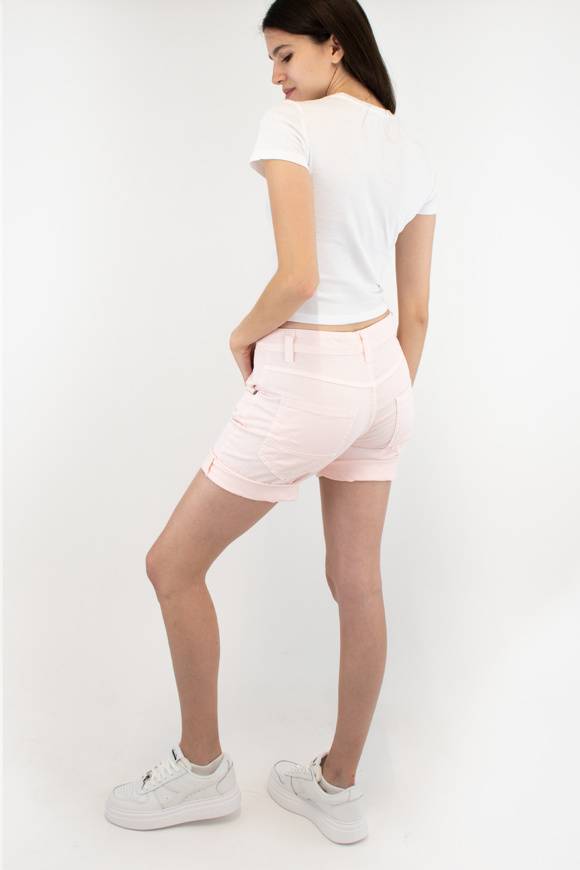 Please Jeans PLEASE SHORTS - P88 N3N - ARGILLA ROSA Vendite Flash