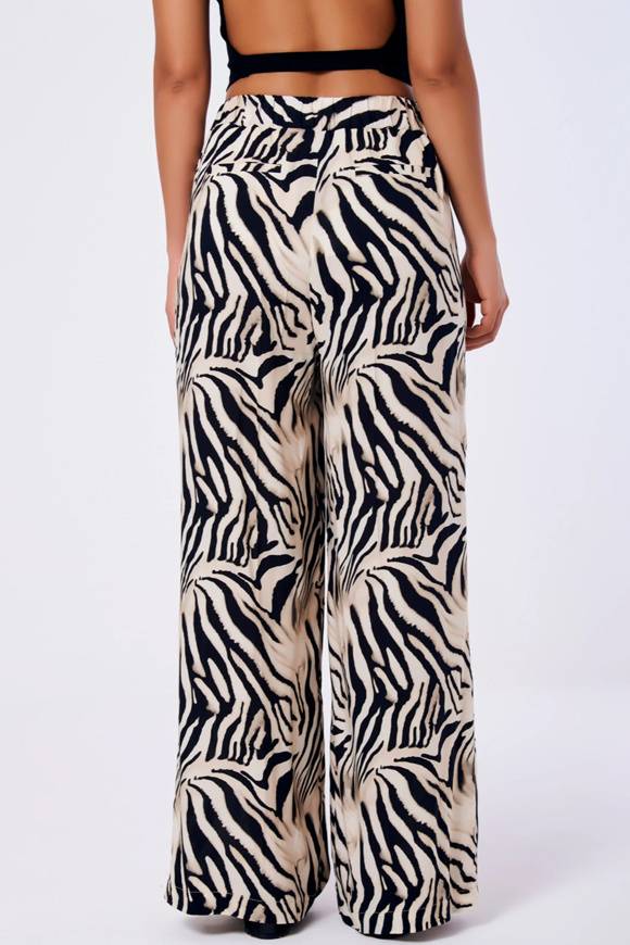 Please Jeans VICOLO ZEBRA TROUSERS - TB 04 - ZEBRATO Nuova