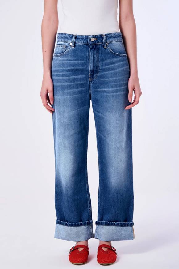 Please Jeans VICOLO KATE JEANS - DB5 286 - BLUE DENIM Italy