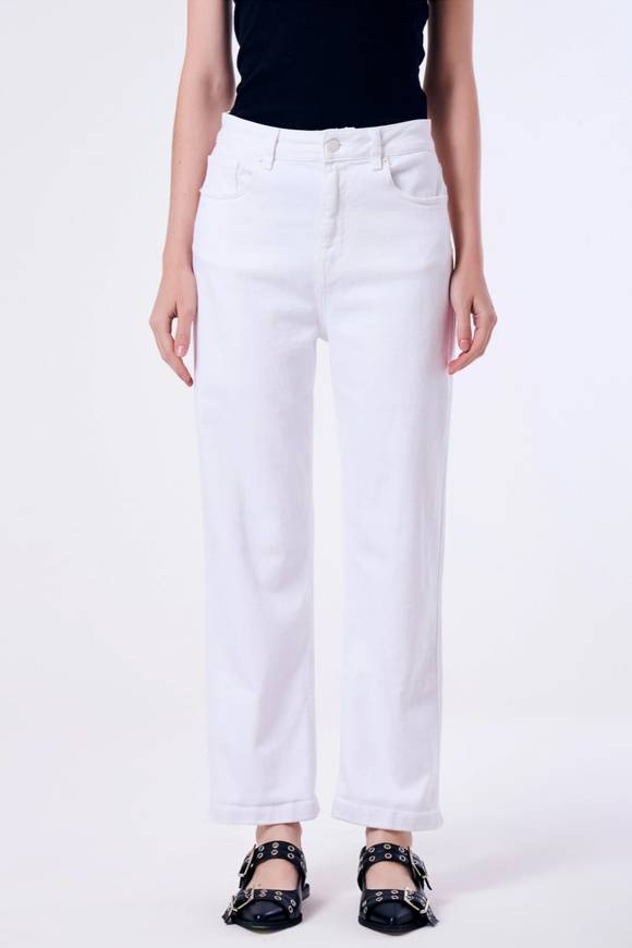 Please Jeans VICOLO TROUSERS KATE - DB5 141 - BIANCO Nuovo