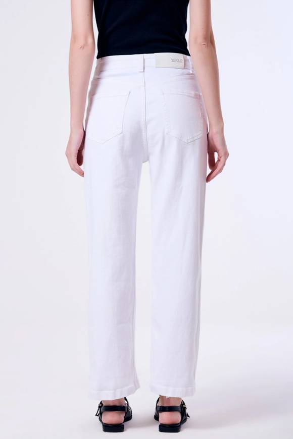 Please Jeans VICOLO TROUSERS KATE - DB5 141 - BIANCO Nuovo