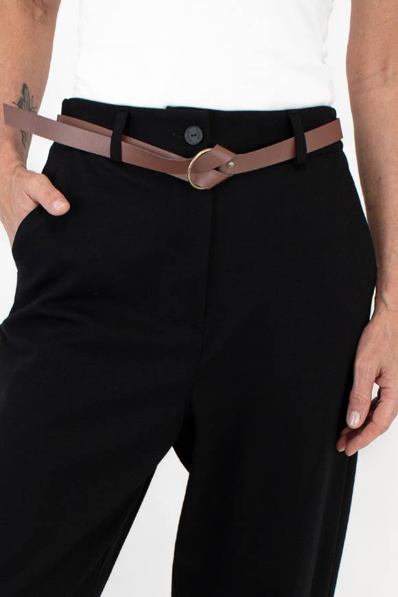 Please Jeans PLEASE TROUSERS - P2W 000 - BLACK Vendita