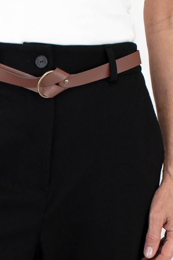 Please Jeans PLEASE TROUSERS - P2W 000 - BLACK Vendita
