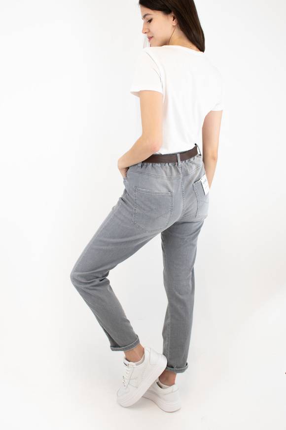 Please Jeans PLEASE TROUSERS - P2S NON - GREY Spedizione Gratuita