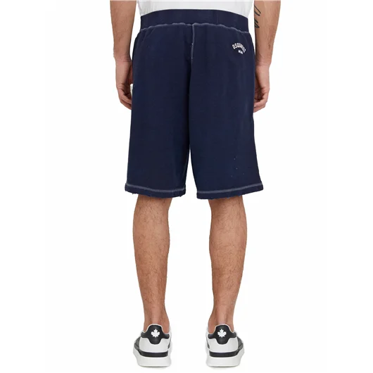 DSQUARED BERMUDA RELAX FIT IN COTONE In Vendita